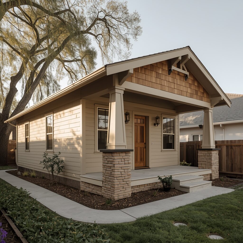 Craftsman-style detached ADU