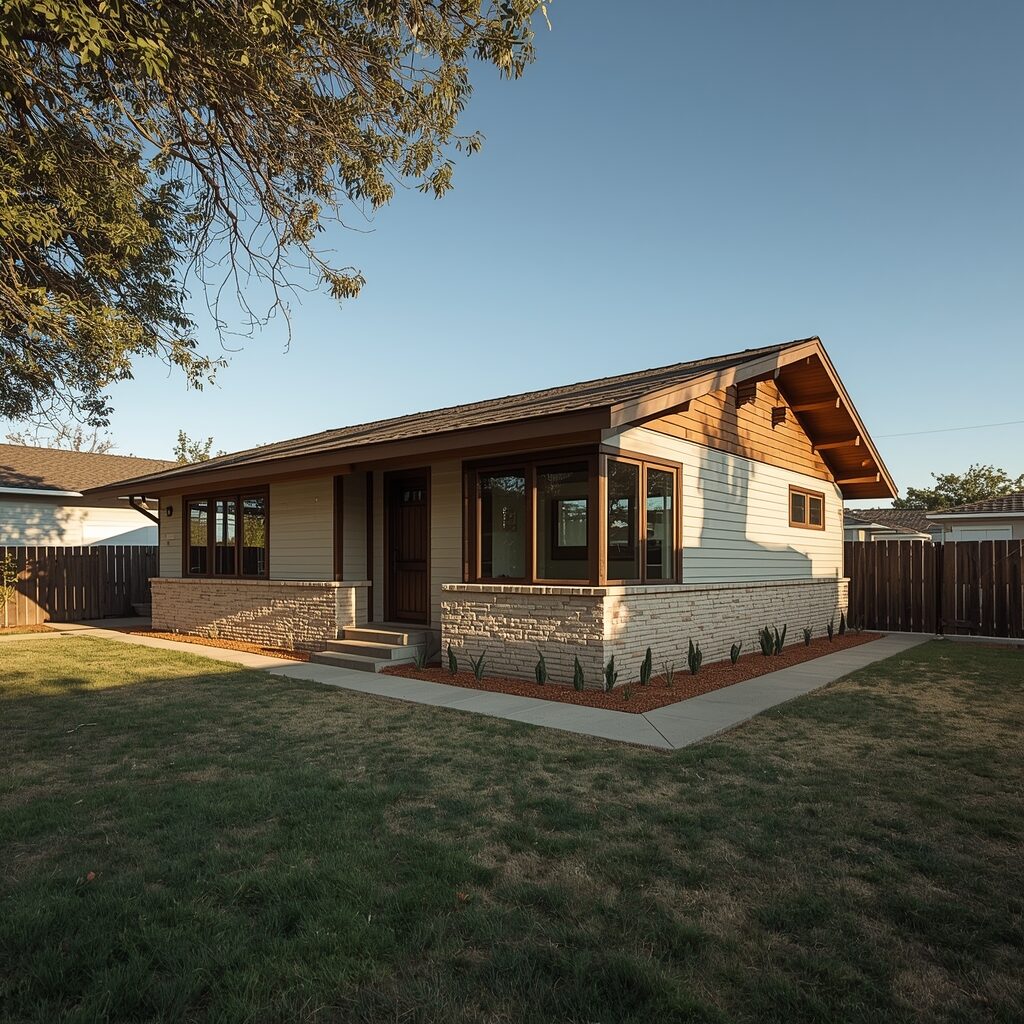 California Ranch style detached ADU